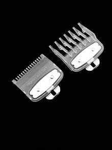 2 件套理发器限位梳 1.5 毫米 + 4.5 毫米，沙龙理发器尺子套装，适合男士渐变发型，适用于 8148 8504 - 彩色 - 查看 10