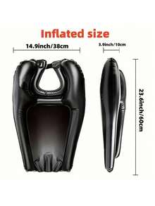 1pc Inflatable Hair Washing Basin & Portable Shampoo Tray For Elderly & Pregnant Women Home Bathroom Decor Fall Decor Back To School