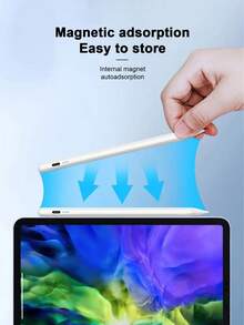 AIRUIKA 畅销 Apple Pencil 兼容电容式触控笔，具有磁吸功能，适用于 iPad、触摸屏笔 - 彩色 - 查看 4