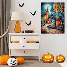 1 قطعة طقم رسم الماس 5D DIY، مناسب للمبتدئين، حفر كامل، لوحة كاملة بالحفر، تشمل أدوات الحفر والماس الاصطناعي متعدد الوجوه اللامع، إطار غير مشمول، متوفر بأحجام متعددة، ديكور جداري مثالي للمنزل