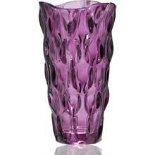 Glass Vases For Flowers Unbreakable Thickened Morden Vase For Tables Centerpieces,Colorful,Vintage And Clear Rose Large Flower Vases For Bouquet Unique Gifts - 紫色 - 查看 1