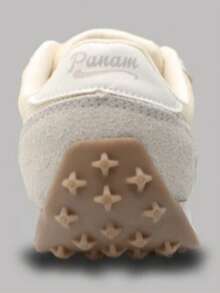 Zapatos hombre mujer casuales de tela ecopiel zapatilla MEXICA PANAM botin planos de gran calidad unisex tenis moda urbano 22mx 29mx ideal para combinar con todo skate choclo gym cómodos beis blanco casual 0109031136 - Beis - Ver 4