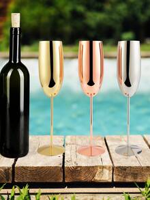 2 件优雅金属香槟杯 - 采用不锈钢材质，玫瑰金高端纹理酒杯，防摔且易于清洁，适合婚礼、派对和庆祝活动 - 圣诞节和万圣节节日礼物 - 彩色 - 查看 9