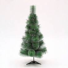 Árbol de Navidad artificial para decoración festiva, adecuado para exhibición en tiendas, uso doméstico, interior y exterior - Copo de nieve 3D verde - Ver 4