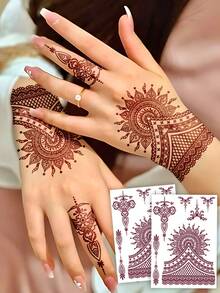 临时纹身 - 棕色 - 查看 9