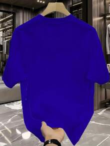 Camiseta estampada de moda para hombres - Negro - View 9