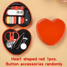 pince Upgraded Portable Travel Heart-Shaped Sewing Kit