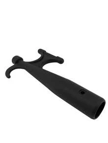 ISURE MARINE 2Pcs Nylon Boat Hook Floating,Hook For Extension Pole,Unbreakable,Durable,Rust-Resistant Boat Hook Replacement Attachment Replacement Boat Hook End For Mooring Yacht Boat Kayak,Black - Black - View 5