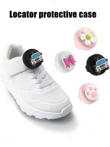 1pc Cartoon Protective Case Compatible With Apple AirTag, Pet Collar, Shoelace Locator