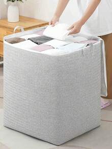 1 Stück Aufbewahrungstasche, faltbare Kleidungsorganisator Tasche, Kleiderschrank Aufbewahrungstasche mit großer Kapazität, zusammenklappbarer Wäschekorb