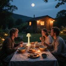 1pc Creative Dumbbell LED Desk Lamp, 3-Color Atmosphere Night Light, Ideal For Office, Reading And Illumination - Bedroom, Study, Living Room Or Office Decor. Best Choice As Birthday, Valentine's Day Or Friendship Gift