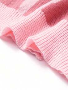 Manfinity Hypemode Men's Color-Block Button-Up Long Sleeve Cardigan Sweater - Pink - View 6