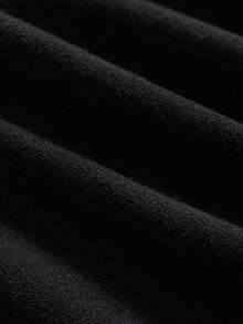 GIGOGOU Autumn Winter Women Knit Casual Sweater Vest Casual Top - Black - View 4