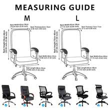 1PC Stretch Printed Computer Office Chair Covers, Soft Desk Rotating Chair Slipcovers, Removable Washable Anti-Dust Spandex Chair Protector Cover With Zipper For Office Home Decor - Multicolor - View 5