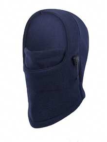 1个儿童全脸滑雪面罩，儿童抓绒拉法帽，男女通用滑雪帽 - 彩色 - 查看 19