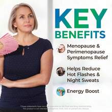 UltaLife Her Harmony Menopause Supplements For Women - Hot Flashes Menopause Relief &Amp; Hormone Balance For Women - Contains Black Cohosh, Dong Quai, Red Clover &Amp; More - Estrogen Free - 120 Capsules - Flavor NameA - 查看 5