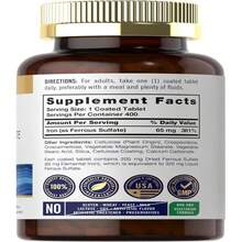 Carlyle Iron Ferrous Sulfate 325mg, 65 Mg | 400 Tablets | Non-GMO, Gluten Free, And Vegetarian Supplement | High Potency - Trắng - Xem 2