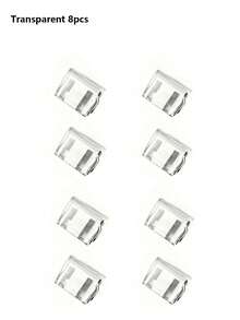 6-1件装 隐形固定夹缩短裤腿，防止裤腿拖地，隐藏式裤扣闭合装置，无缝设计，防止裤腿拖地，适用于牛仔裤和裤子，防水，便携