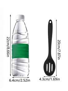 1件套硅胶勺子和滤网，沙拉勺，汤勺，餐勺，不粘厨具搅拌滤网，耐高温硅胶烹饪勺，用于搅拌、烘焙、烤制、品尝、烹饪和盛菜。您可以用它来炖菜、舀咖啡、茶、沙拉、酱汁、糖、盐、蜂蜜