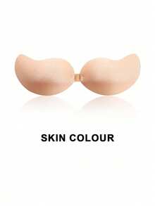 2/1 Pair Push Up Strapless Self-Adhesive Low Cut Bra Invisible Backless Adhesive Bra - Multicolor - View 28