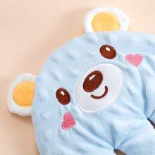 1pc Bear Pattern Infant Calming Hand Pillow, Anti-Startle Pressure Pillow, Baby Hugging Sleep Safety (Random Hand Direction)