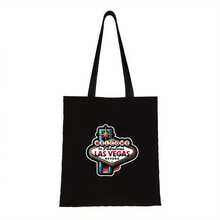 1pc Welcome To Fabulous Las Vegas Canvas Tote Bag - Vibrant Printed Design, Reusable Multifunctional Shoulder Shopping Bag, No-Closure Fashion Backpack For Everyday Use, Travel Bag