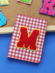 Takeoak 1PC Vỏ đựng hộ chiếu có chữ cái đầu màu sắc cá nhân hóa LPlaid Vỏ đựng hộ chiếu có chữ lồng tùy chỉnh Vỏ đựng hộ chiếu có họa tiết dễ thương rực rỡ tùy chỉnh Vỏ đựng hộ chiếu hấp dẫn Vỏ đựng thẻ tài liệu Quà tặng du lịch độc đáo Quà tặng sinh nhật cho đám cưới Sinh nhật Cô dâu Người yêu Bạn bè - Một cỡ - Xem 12