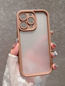 极简卡其色哑光苹果手机壳适用于 17 Pro Max/17 Pro/17 Air/17/16/16 Pro Max/16 Plus/16 Pro/16E/15/15 Pro Max/15 Pro/15 Plus/11/12/13/14 Pro Max/XS/XR/11 Pro/11 Pro Max/12 Pro/12 Pro Max/13 Pro/13 Pro Max/14 Pro/14 Pro Max，哑光硬壳，亚克力材质，加固加厚 - 卡其色-全包加厚加硬 - 查看 2