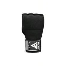 Gel Boxing Hand Wraps Inner Gloves Men Women, Quick 100cm Long Wrist Straps, Elasticated Padded Fist Under Mitts, Muay Thai Kickboxing Martial Arts Punching Training Bandages