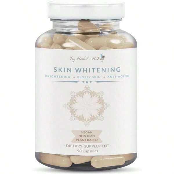 Glutathione Skin Whitening Pills – Natural Lightening Pills With Collagen, Acne Scars &Amp; Dark Spot Remover, Skin Bleaching Supplement With Anti-Aging &Amp; Antioxidant Effect, 90 Vegan Capsules