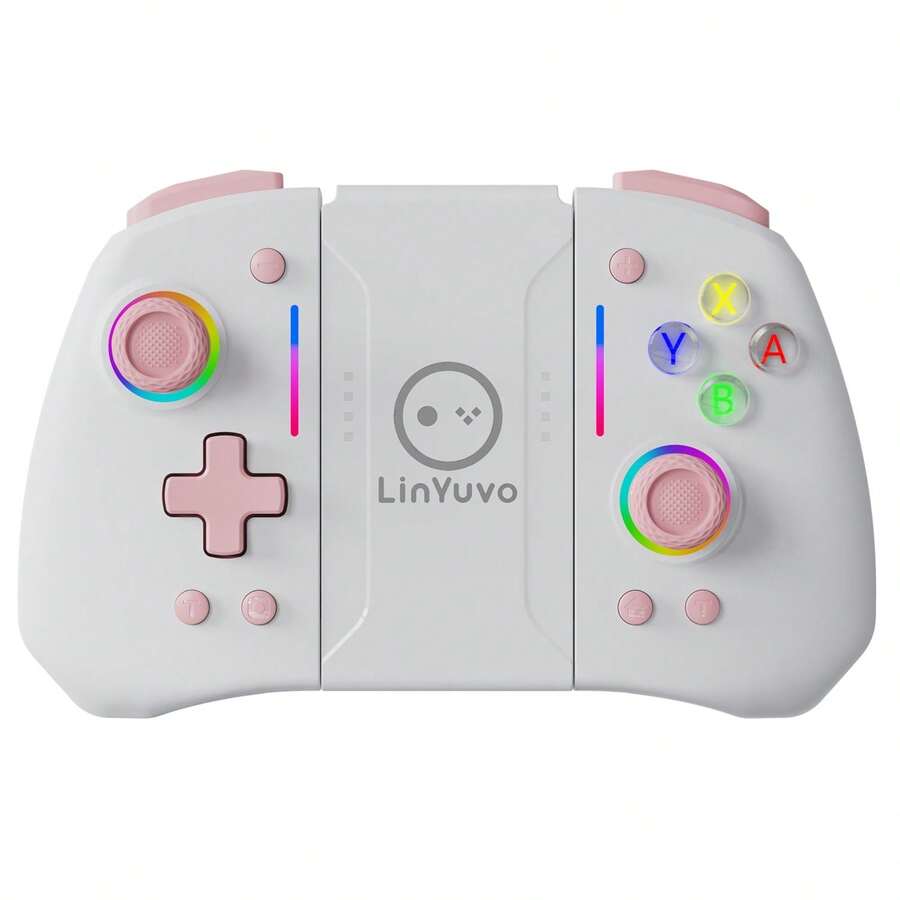 Control Inalámbrico Compatible Ns/oled/lite Ks42 - Rosa - Ver 1