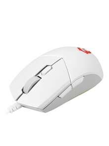 MSI Vigor GK30 Gaming Keyboard & GM11 Gaming Mouse Combo - Mechanical Membrane Switches, 6-Zone RGB, Water Repellent & Splash-Proof, 5000 DPI - White - 白色 - 查看 6