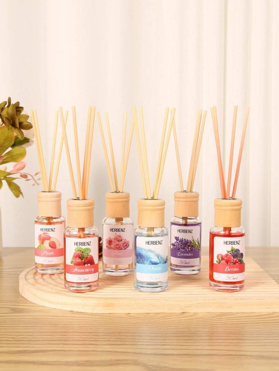 1 Stück exquisiter Rattan Diffuser, verbreitet einen beruhigenden Duft in Ihrem Zuhause, geeignet für Raumparfüm, Raumduft, luxuriöse Wohndekoration für Schlafzimmer, Aromatherapie, langanhaltender Duft