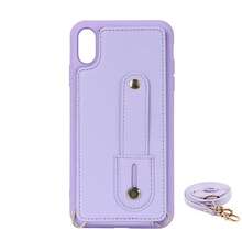 OUKNOEO 時尚人造皮革斜跨手機包,相容 iPhone 17e Air 16e 15 14 13 Pro Max Plus S26 S25 Edge S24 Ultra A37 A57 Z Fold 7 6 5 4,附手腕帶與長掛繩 - 紫色 - 查看 20