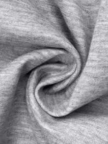 2pcs/Set Women Casual Jacket And Straight Leg Pants - Grey - View 4