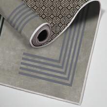 WYPRODUKOWANO W TURCJI Perłowy, cyfrowy, antypoślizgowy dywan turecki z nadrukiem – AL4010, miękki w dotyku, zmywalny, z antypoślizgowym filcowym spodem – nowoczesna, dekoracyjna mata podłogowa, odpowiednia do salonu, sypialni, łazienki, przedpokoju lub przedpokoju – dostępna w 5 rozmiarach (40*60, 50*120, 50*160, 50*80, 60*100 cm). Szybkoschnący, bardzo chłonny, miękki i wygodny. Nadaje się do użytku wewnątrz i na zewnątrz. - Niebieski - Zobacz 7