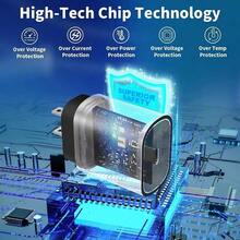 25W USB-C 快充充电器，配备 USB-C 转 USB-C 快充线，兼容三星 Galaxy S24、S23、S22、S21、S21+/S21 Ultra、S20/S20 Ultra、Note 20 Ultra、Note 10 以及其他 16/15/Pro/Pro Max 设备，支持快速充电。 - 美規A型插(110-127V) - 查看 3