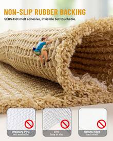 FURICHER Waffle Bath Mat, Non Slip Bathroom Mat, Ultra Absorbent Bath Mats For Bathroom Decor, Extra Soft Floor Bathroom Rugs, Washable Bath Rugs (21"*27") - Multicolor - View 5