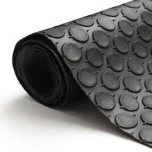 VINILMAX Plastic Flooring - Black - View 1