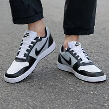 Nike 男士 EBERNON 复古黑白撞色低帮运动鞋，休闲运动鞋 AQ1774-102，2026 新款上市 - 白色 - 查看 2