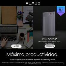 Grabadora de Voz Note IA - Transcribe y Resume con tecnologa de IA - Soporta 112 Idiomas, 64GB de Memoria Nota Negra con Estuche Negro - Nota Negra con Estuche Negro - Ver 2