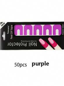 50/30/10pcs Nail Stickers Anti-Nail Polish Overflow Nail U-Shaped Stickers Anti-Overflow Adhesive Stickers Manicure Anti-Overflow Stickers Nail Polish Anti-Overflow