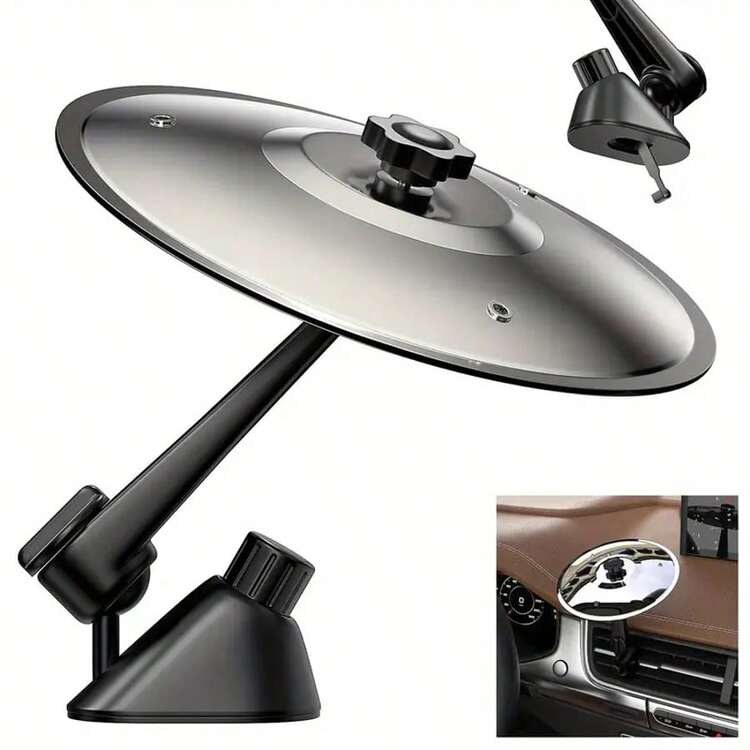 10-in-1 Mini Metall Trommel Glocken Auto Dekoration, Lustiges Geschenk für Musikliebhaber und Fahrer, geeignet für alle Fahrzeugmodelle - Auto-Crash-Becken - Übersicht 12