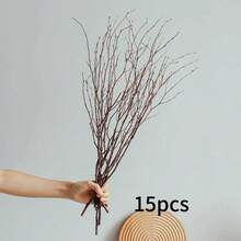 Galhos Secos Naturais de Bétula, Decoração, Acessórios Macios para Casa, Encher Vasos, Arranjo Floral para Sala de Estar, Estilo Zen, Páscoa, Natal