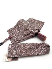 23" Transparent Umbrella With Automatic Opening - Red - View 3