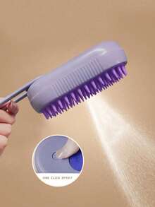 3 In 1 Usb Rechargeable Water Spray Pet Massage Brush Electric Cat Hair Removal Comb