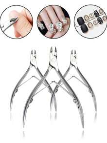 Callus Trimmer, Callus Nipper, Pointed Blade Callus Trimmer, Stainless Steel Nail Clipper, Manicure Tools - Silver - View 9
