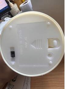 1 szt. Plastikowa skośna świeca LED bez płomienia, realistyczna świeca o fakturze wosku, elegancka dekoracja domu na Boże Narodzenie, Walentynki, oświetlenie nastrojowe do wnętrz, blat stołu, kuchnia, łazienka, lampka nocna