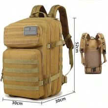 50L/25L Elite Tactical Backpack | 3X Stronger Work & Military Backpack | Resistant And Heavy Duty | 3 Day MOLLE Bug Out Bag - Multicolor - View 17