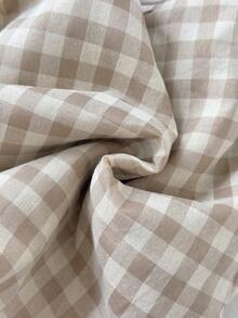 女婴/幼儿时尚仿皮草厚长袖夹克，秋冬 - 杏色 - 查看 12